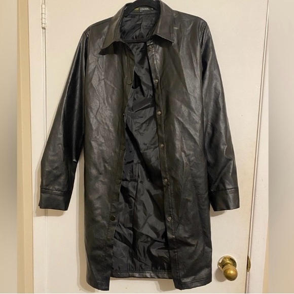 Vegan Leather Jacket - Picture 4 of 4